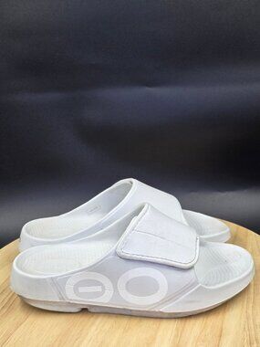 OOfos OOahh Sport Flex Slide Sandal Womens sz 8
